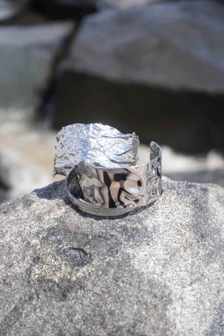 Wave moods - set of 3 statement cuffs
